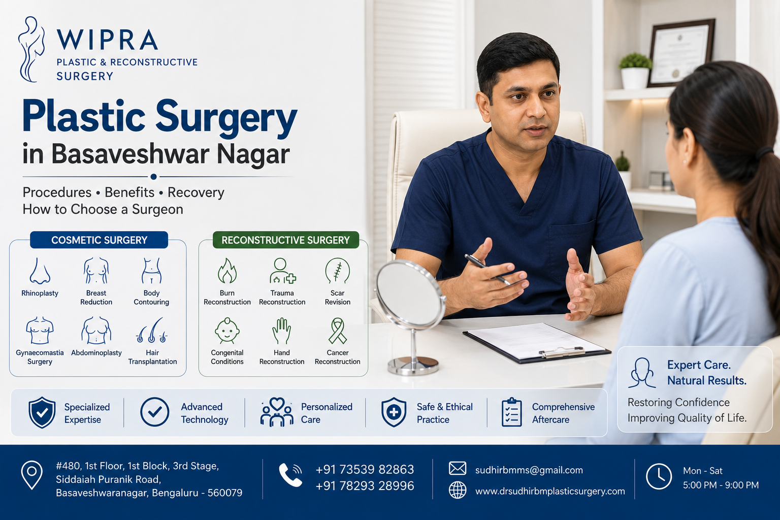 Plastic Surgery Clinic in Basaveshwar Nagar