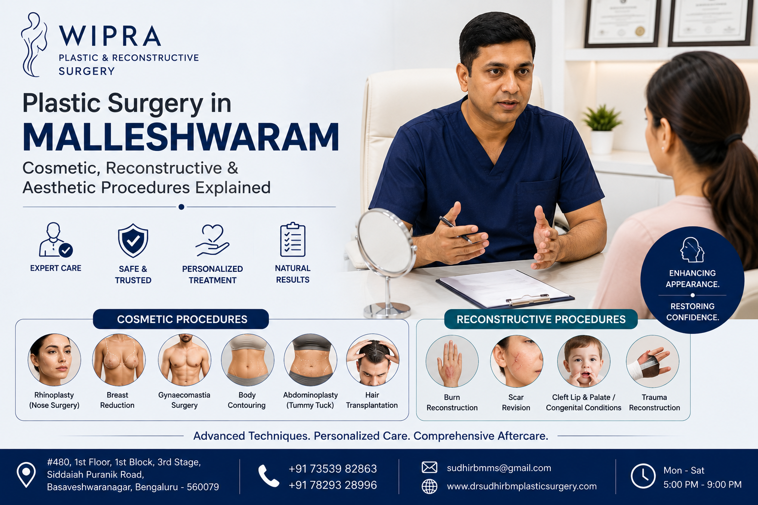 Plastic Surgery Clinic in Malleswaram